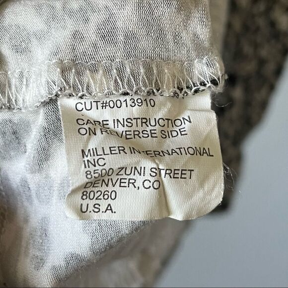 Cruel Women’s Leopard Print Top Size M - Picture 5 of 8